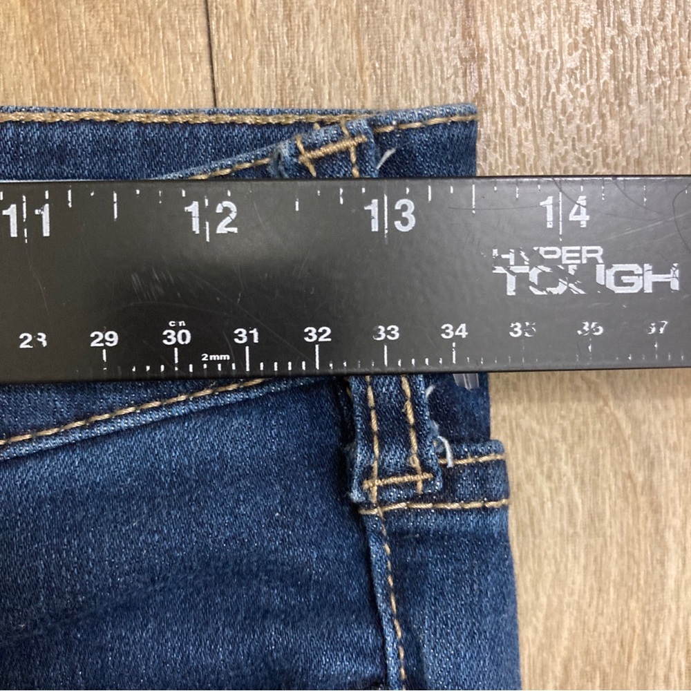 Pilcro and the Letterpress Womens Mid Rise Skinny Jeans Size 25 Medium Wash - Picture 12 of 15